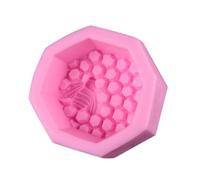 VICASKY Moule Silicone Hexagonal Nid Abeille pour Décorations de Gâteaux Réutilisable pour Fondant et DIY
