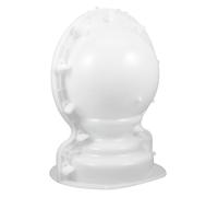 VICASKY Moule Sphère pour Colonne Romaine Béton Moule DIY Décor Clôture Modèle Ornement Balustrade pour Jardin Réutilisable et Facile à Nettoyer Design Européen Artistique