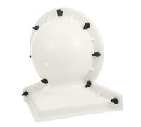 VICASKY Moule Sphérique en Silicone pour Pilier Romain Extérieur Moule Décoratif de Boule Feng Shui Outils de Jardin Paysager Couleurs Aléatoires Facile à Nettoyer Usage Bricolage