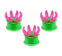 VICASKY Moules à Baozi Vapeur 3 Pièces en PP pour Fabrication Artisanale de Petits Pains Accessoires la Cuisine Familiale Outils Manuels