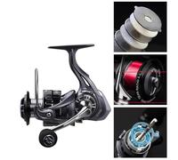 VICASKY Moulinet de Pêche sans Jeu Jc4000 Bobine Métal Solide Roue à Poissons pour Canne à Pêche Mer Accessoires Sportive Outils Carpe et Truite Matériel Robuste