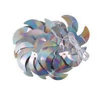 VICASKY Moulinet Holographique Scintillant pour Jardin Et Cour Outil De Bannissement pour Oiseaux avec Lumière Vive