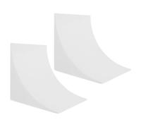 VICASKY Moulure cintrée française 3D, kit d'arche de porte arrondie 1 paire, mousse à peindre, support stable, pour couloir et projets de rénovation intérieure