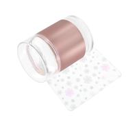 VICASKY Nail Art Stamper Silicone Avec Scraper Kit Outils De Manucure Pour Décorations De French Tips Et Motifs De Accessoires Rose