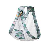 VICASKY Né Porte-garçon Fille Écharpe Allaitement Multifonction Respirant Verte Confort Ergonomique Pour
