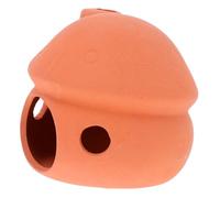 VICASKY Nichoir à Oiseaux Créatif pour Perroquets et Moineaux Pot en Céramique Nid de Reproduction Repos Taille Moyenne Accessoire pour Cage à Oiseaux Habitat Naturel