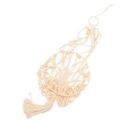 VICASKY Nid De Chat pour Animaux De Compagnie Lit Balançoire pour Chat Tissé à Fil De Coton Beige