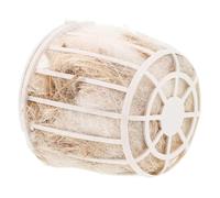 VICASKY Nid d'oiseau en coton et jute - Mélange de pinsons - Matériaux pour canaris - Rechargeable - Pour cage à oiseaux, jardins, arbres en plein air - 7