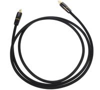 VICASKY Noire Câble Audio Optique Numérique en Fibre 5.1 Canaux | Transmission Stable, Son Surround pour Téléviseur et Amplificateurs, Écoute Musicale, Installation Audiovisuelle