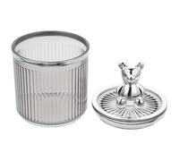 VICASKY Organisateur de Cotons-tiges D'ours, Boîte à Cure-dents Compacte et Légère en Matériau Solide, Récipient de Bureau Décoratif Maison, Porte-cure-dents de Dessin Animé Pratique