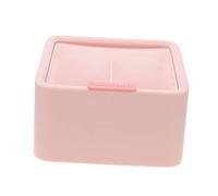 VICASKY Organisateur De -tiges Distributeur De -tiges Contenant à Maquillage Fournitures Cosmétiques Boîte De Rangement Multifonctionnelle Deux Compartiments