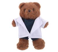 VICASKY Ours Peluche Docteur Doux pour Étudiants Médecine Cadeau de Graduation Léger et Confortable pour Fêtes Anniversaire et Célébrations Médicales