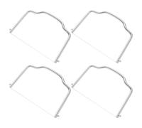 VICASKY Outil Cuisine Coupe-Fromage 4 Pièces Acier Inoxydable pour Fromage Semi-Dur et Beurre pour Buffet et Dégustation