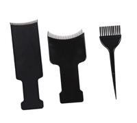 VICASKY Outil de Brosse à Cheveux et Tableau de Teinture Capillaire en Abs Noir, Protège Cuir Chevelu et Racines, pour Salon Professionnel ou Usage Domestique