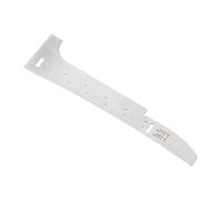 VICASKY Outil de Luthier Mesure Chevalet Guitare et Violon Règle Métal Argentée Précision pour Fabrication et Réparation Instruments