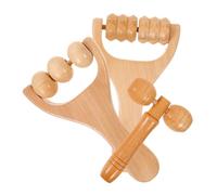 VICASKY Outil de Massage Manuel Naturel pour Visage Dos et et Portable pour Massage Réflexologie et Relaxation Musculaire