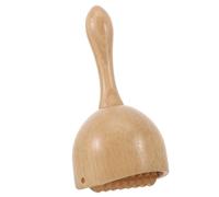 VICASKY Outil De Massage Par Raclage En Bois De Tasse - - Bords Lisses - Portable - Pour Zones De Massage Du Dos - Usage Domestique Et Voyage - Outil Traditionnel De Grattage Chinois