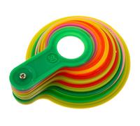 VICASKY Outil De Mesure Diamètre Fruits Plastique Anneau De Mesure Diamètre Fruits De Jauge Outil