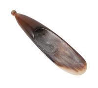 VICASKY Outil Gua Sha Corne Naturelle Bâton de Massage Scraping pour Visage Cou Dos et Poignets Design Courbé Ergonomique pour Massage Complet Du Corps