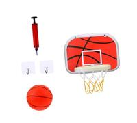 VICASKY Panier Basketball Mural Garçon Fille avec Jeu de Ballon et Pompe Installation Facile pour Intérieur et Extérieur Ensemble Basket Plastique pour Garçon Fille Couleur Aléatoire