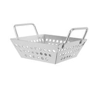 VICASKY Panier de Barbecue Acier Inoxydable Panier Grillage Multifonction avec Drainage Rapide pour Griller Frire et Égoutter Accessoire Cuisine Robuste et Facile à Nettoyer