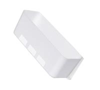 VICASKY Panier de Rangement Mural sans Perçage Étagère Coulissante pour Salle de Bain et Cuisine Support Tiroir Robuste pour Accessoires Quotidiens Blanc