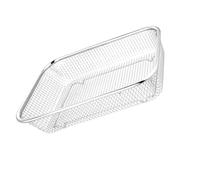 VICASKY Panier Égouttage Fruits et Légumes en Maille Fine Acier Inoxydable, Passoire Carrée Petite Taille, Accessoire la Cuisine pour Camping et Usage Ménager