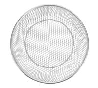 VICASKY Panier pour friteuse à air - Panier rond en acier inoxydable - Accessoires polyvalents pour friteuses à air chaud et fours pour grillades et cuisson uniforme