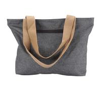 VICASKY Paquet de Maquillage Imperméable en Tissu Oxford Gris, Grosse Capacité, Paquet Cabas Fourre-Tout Pratique pour Cosmétiques et Voyage, Trousse de Toilette Portable