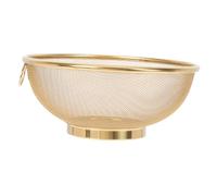 VICASKY Passoire Inox Maille Fine Filtrante pour Égouttoir Vaisselle Crépine Vidange et Tamis Cuisine Résistante Corrosion Panier Égouttoir Polyvalent pour Riz Légumes et Friture