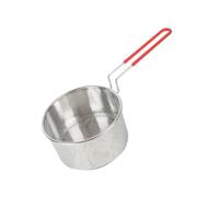 VICASKY Passoire Inox Ronde pour Friture et Pâtes Filtre Alimentaire Résistant Chaleur Ustensile Cuisine Maison et Restaurant Écumoire sans Rouille