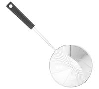 VICASKY Passoire Métallique 304 en Acier Inoxydable 18 Cm, Écumoire Louche à Mailles Fines, Cuillère Passoire Manuelle pour Nouilles et Légumes, Ustensile Cuisine Polyvalent pour Cuisson