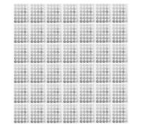 VICASKY Pastilles Adhésives en Aluminium pour Colle à Extensions de Cils 40 Pièces Jetables Imperméables Support Hygiénique pour Salons de Beauté et Pose Professionnelle