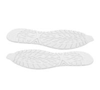 VICASKY Patch de Réparation Semelle Chaussures en Caoutchouc Antidérapant et Silencieux Grand Format Blanc Découpable Semelles Auto-Adhésives pour Baskets Taille 41-44 Protection
