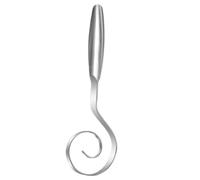 VICASKY Pâte Danois en Acier Inoxydable Argenté, Outil pour Mélanger la Pâte, Facile à Nettoyer, pour Cuisines Professionnelles et Boulangerie
