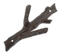 VICASKY Patère Murale en Fonte Vintage Style Branche D’arbre, Crochet Mural Robuste Multifonctionnel pour Manteaux Chapeaux Serviettes, Rangement Mural Décoratif pour Entrée et Salle