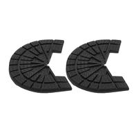 VICASKY Patins Antidérapants pour Chaussures, Coussinets de Talon en Caoutchouc Noir, Semelles de Réparation Taille 43-44, Kit de Remplacement Compact pour Semelles de Sport et Baskets