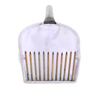 VICASKY Peigne à Baies Portable en Acier avec Poignée Ergonomique Panier de Cueillette Intégré Outil à Myrtilles et Framboises pour Récolte sans Effort en Jardin et Verger