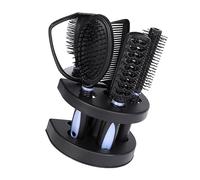 VICASKY Peigne à cheveux et miroir en partie Outils de coiffure antistatiques professionnels pour coiffeurs et maison Boucler Peigne à cheveux Miroir peigne Accessoires de soins capillaires Bleu