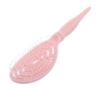 VICASKY Peigne à Démêler Et Coiffer Peigne Portable Plastique Creux Pour Créer Volume Outil De Coiffure Avec Cheveux Bouclés Raides Ou Épais Rose
