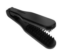 VICASKY Peigne à salon de coiffure brosse à cheveux démêlante lisseur dégrossi fer à lisser peigne à lisser les cheveux lissage brosse lissante peigne de redressement cheveux hérissés Noir