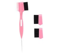 VICASKY Peigne à Sourcils à Double Tête Remplaçable 1 Ensemble Brosse à Sourcils Portable Femme Nylon PVC