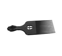 VICASKY Peigne en Plastique Afro Taille Moyenne pour Démêler Boucles Cheveux Crépus Femmes Coiffure Maison Léger Compact