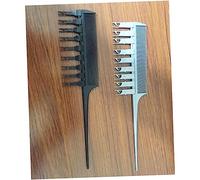 VICASKY Peigne Teinture Cheveux avec Pinceau Couleur Cheveux à Long Manche Outil Salon pour Distribution Uniforme et Application Facile des Colorations Couleur Aléatoire