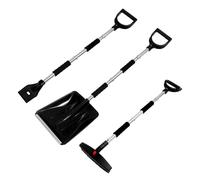 VICASKY Pelle à Neige Voiture Multifonction INOX Brosse Grattoir Déneigement sans Rayure Pare Brise