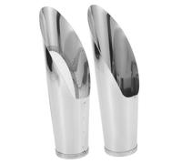 VICASKY Pelle de Jardin Multifonction 2Pcs Outil de Jardinage Pratique Taille Compacte Acier Inoxydable pour Transplantation et Rempotage