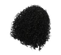 VICASKY Perruque Bandeau Courte Bou Synthétique Accessoire pour Fêtes et Usage Look Naturel et Confortable Noires