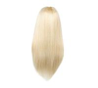 VICASKY Perruque Blonde Longue Synthétique Femme Cheveux -longs Avec Au Milieu Pour Usage Quotidien Ou Fête