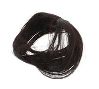 VICASKY Perruque bou pour femmes adultes - Extensions de perruques pour femmes avec cheveux clairsemés - Entièrement colorée - Accessoire de cheveux en fibre synthétique chimique