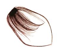 VICASKY perruque de frange d'air coups de cheveux extensions vaporeux agrafe bandes bouclé frange les cheveux clip de frange d'extension de cheveux Clip Faux mèches de cheveux Brun